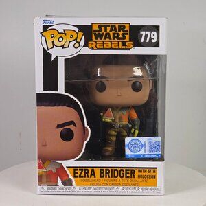 Funko Pop! Star Wars Rebels Ezra Bridger #779 Vinyl Figure With Sith Holocron Br